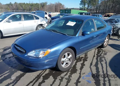 2002 Ford Taurus Se from USA, damaged, VIN 1FAFP53U72A180937